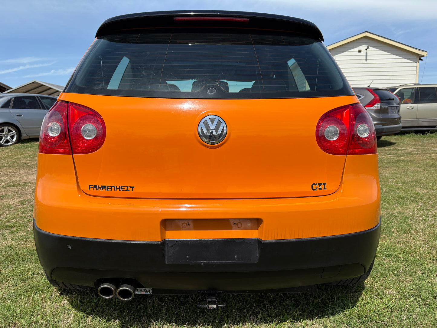 2007 Volkswagen GTI Fahrenheit 415/1200 Magma Orange